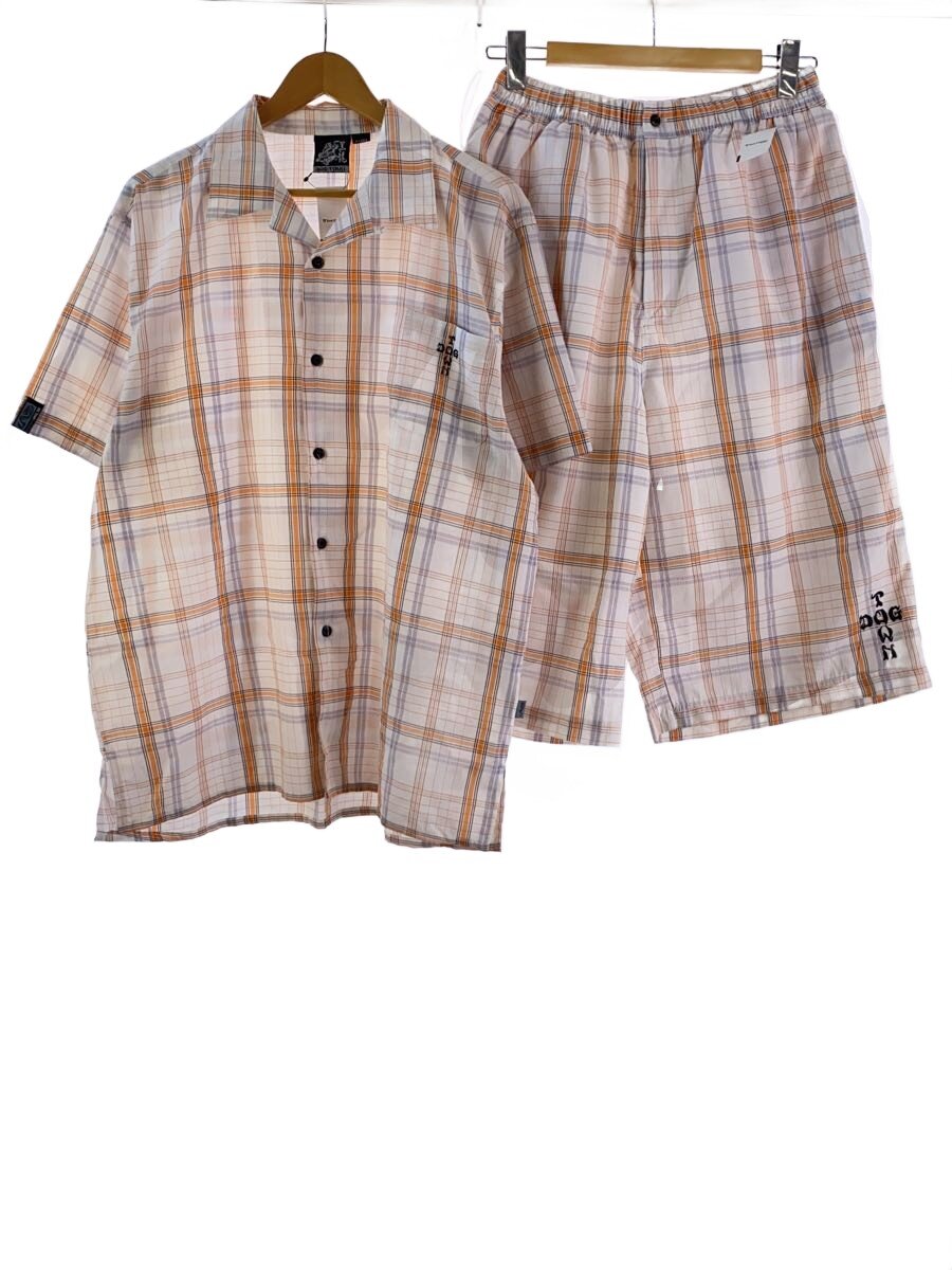 【中古】DOG TOWN◆セットアップ/XL/コットン/マルチカラー【メンズウェア】