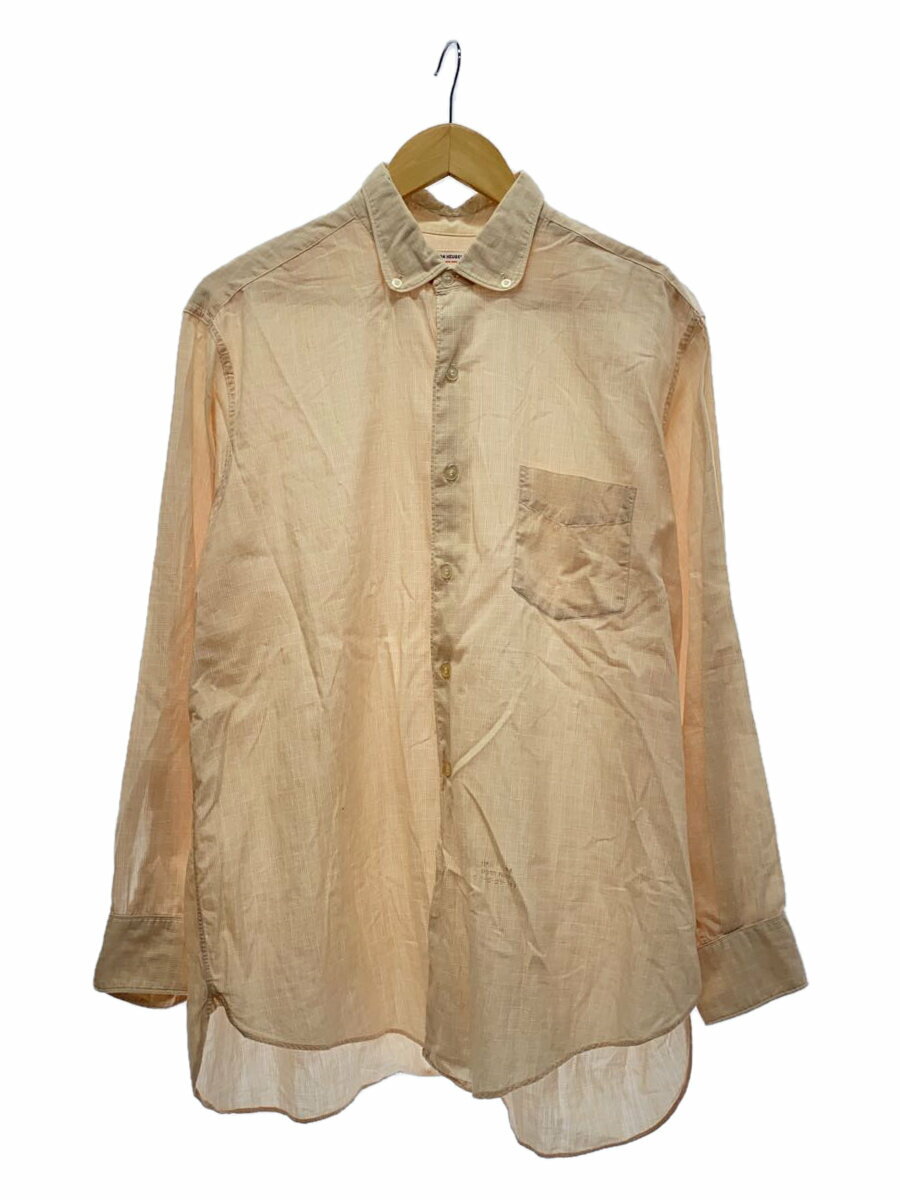 【中古】Van Heusen◆長袖シャツ/--/コットン/ORN/チェック【メンズウェア】