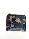 【中古】kate spade new york◆2つ折り財布/--/BLU/レディース【服飾雑貨他】