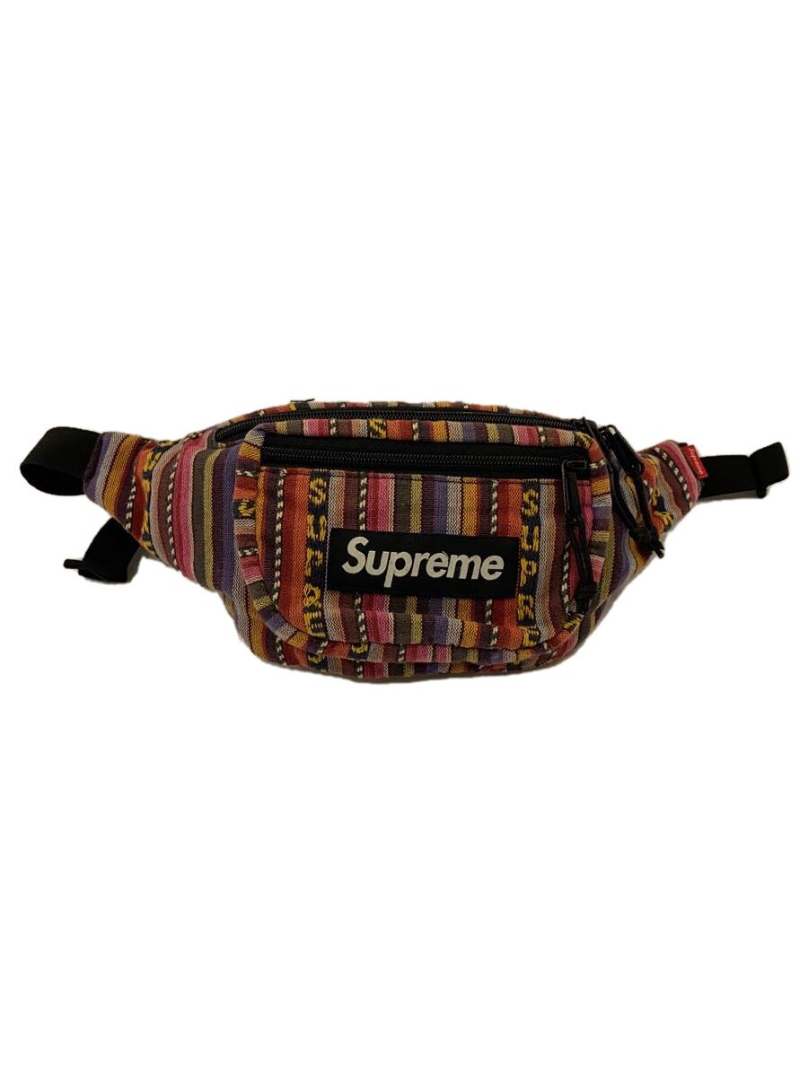 SUPREME - 【中古】Supreme◆20SS/ウエストバッグ/ナイロン/マルチカラー【バッグ】