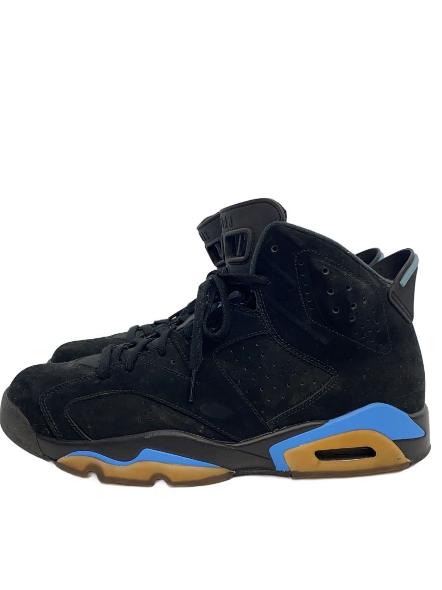 NIKE◆AIR JORDAN 6 RETRO/エアジョーダンレトロ/ブラック/384664-006/30cm