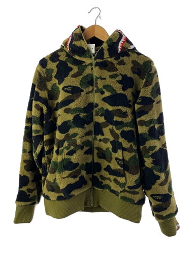 【中古】A BATHING APE◆ボアジャケット/M/アクリル/マルチカラー/カモフラ/001HJB801006X//【メンズウェア】 【中古】A BATHING APE◆ボアジャケット/M/アクリル/マルチカラー/カモフラ/001HJB801006X//【メンズウェア】