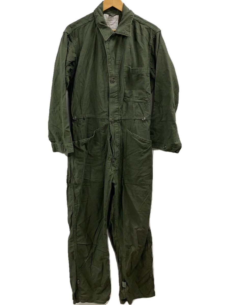【中古】US.ARMY◆90S/オーバーオール/M/コットン/カーキ/8405-00-131-6508【メンズウェア】