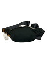 【中古】GREGORY◆ボディバッグ/ウエストバッグ/ナイロン/BLK/無地/1602【バッグ】