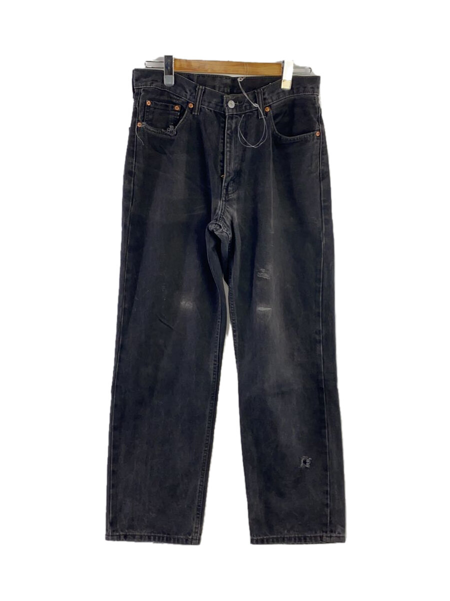 【中古】Levi’s◆ボトム/34/デニム/BLK/無地/PC9-00550-0260【メンズウェア】