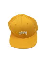 【中古】STUSSY◆キャップ/FREE/コット