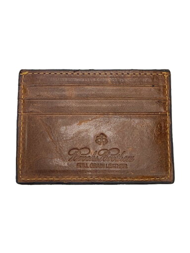 【中古】BROOKS BROTHERS◆カードケース/レザー/BRW/メンズ【服飾雑貨他】 【中古】BROOKS BROTHERS◆カードケース/レザー/BRW/メンズ【服飾雑貨他】