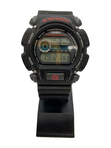 【中古】CASIO◆クォーツ腕時計/デジタル/ラバー/BLK/BLK/DW-9052【服飾雑貨他】 【中古】CASIO◆クォーツ腕時計/デジタル/ラバー/BLK/BLK/DW-9052【服飾雑貨他】