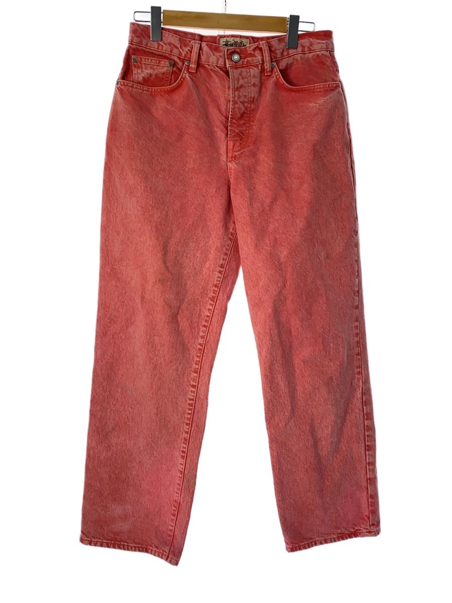【中古】STUSSY◆ボトム/30/コットン/PNK/無地/116606【メンズウェア】