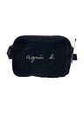【中古】agnes b.◆ウエストバッグ/--/BLK【バッグ】