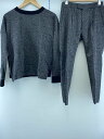 【中古】Attachment◆セットアップ/2/ウール/GRY/総柄/LS52-641//【メンズウェア】