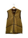 【中古】Barbour◆ベスト/42/アクリル/BRW/MLI0004【メンズウェア】