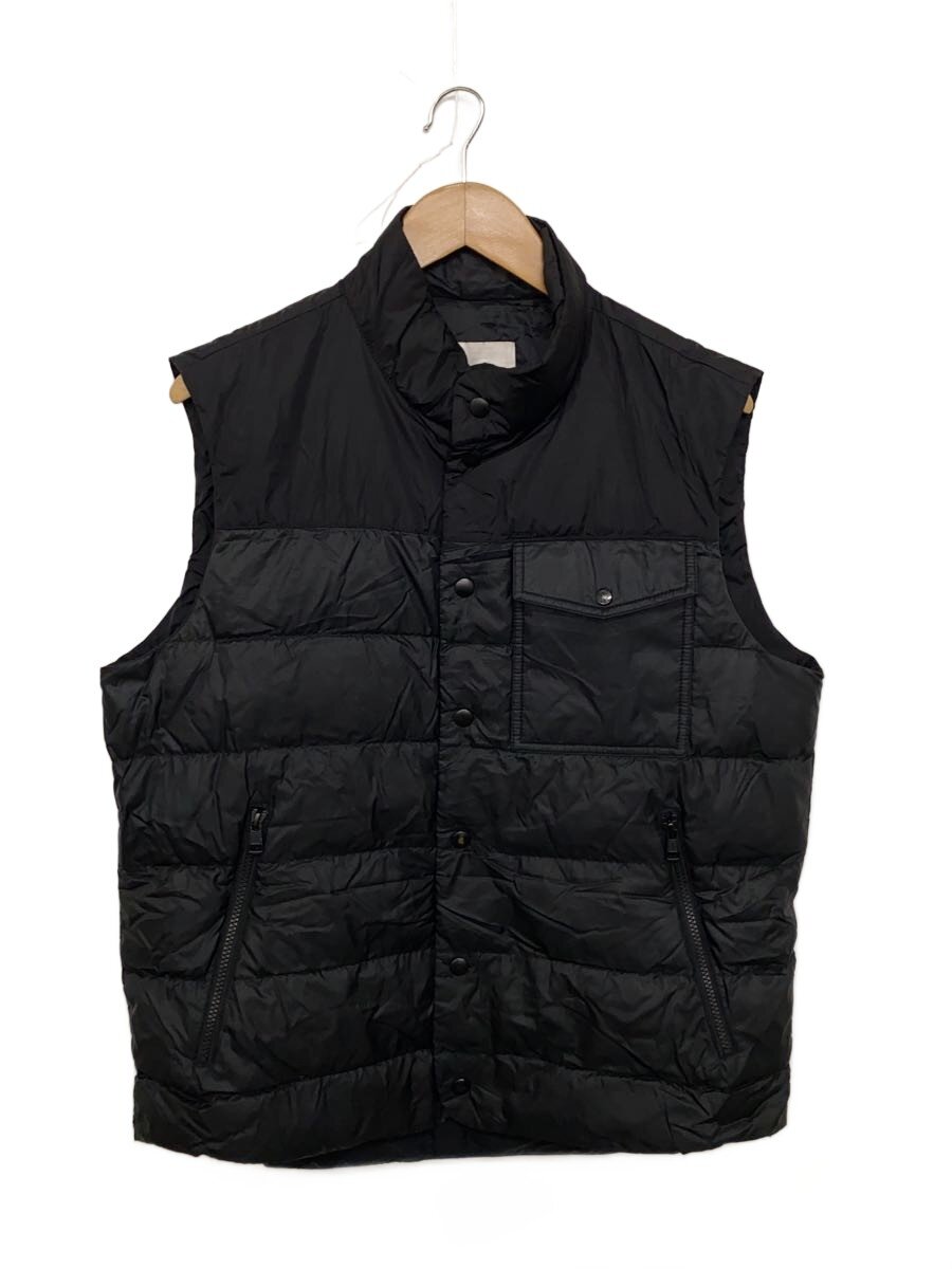 MONCLER◆19SS/×FRAGMENT/GEOMA GILET/ダウン/3/ナイロン/ブラック/E109U4330180