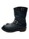【中古】WESCO◆エンジニアブーツ/--/BLK/レザー//【シューズ】