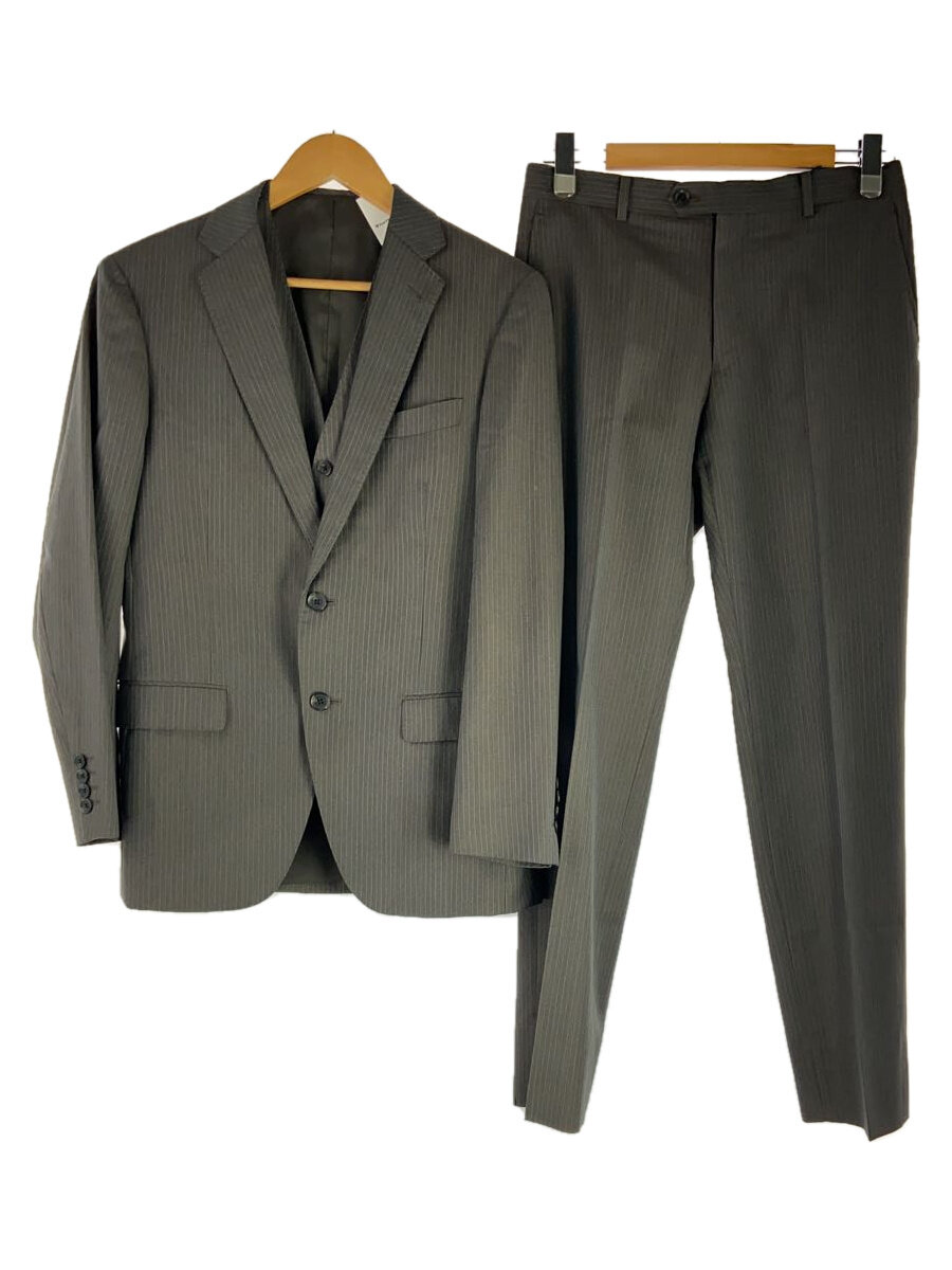 【中古】MEN’S TENORAS◆セットアップ/L/ウール/GRY【メンズウェア】