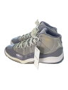 【中古】NIKE◆汚れ/キッズ靴/22cm/スニーカー/GRY/378039-005【キッズ】(4)