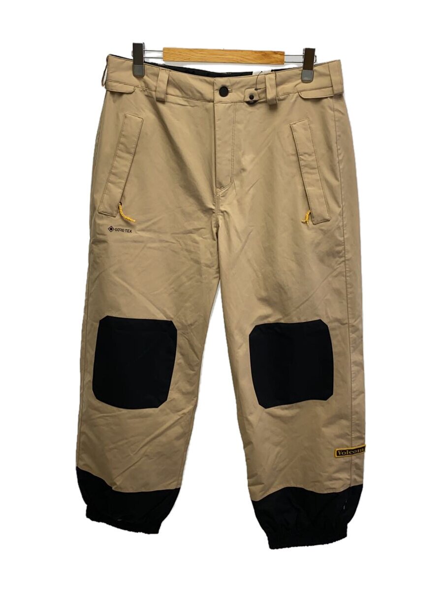 【中古】VOLCOM◆ウェアー/L/BEG/G1352405【スポーツ】