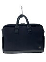 【中古】PORTER◆ブリーフケース/--/BLK/ショルダー欠品【バッグ】