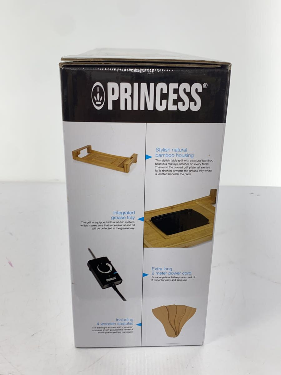 【中古】Dear Princess◆ホットプレート・グリル鍋/おしゃれ/ホワイト/白/ウッド/PRINCESS【家電・ビジュアル・オーディオ】