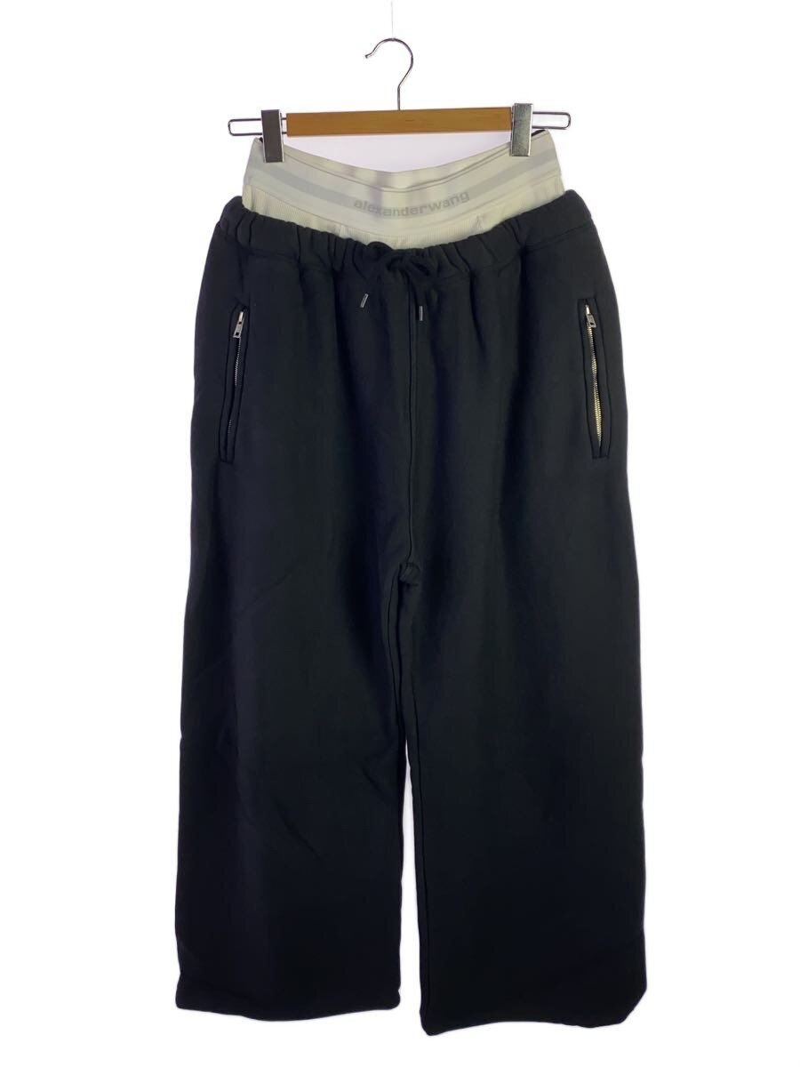 【中古】Alexander Wang◆ボトム/M/コットン/BLK/4CC1244349【レディースウェア】
