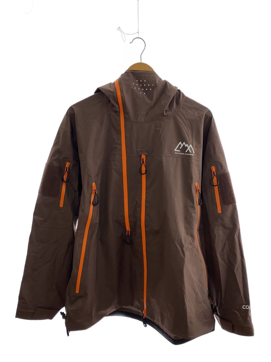 COMFY OUTDOOR GARMENT◆22FW/pull shell coexist/ナイロンジャケット/L/ポリエステル/BRW