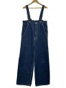 【中古】Lee◆サスペンダー付デニム/ ボトム/FREE/コットン/IDG/無地/LB9282【レディースウェア】