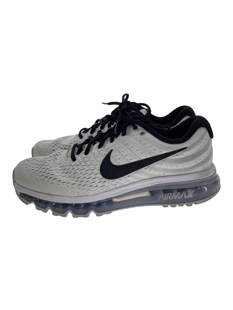 【中古】NIKE◆AIR MAX 2017_エア マックス 2017/25.5cm/WHT【シューズ】