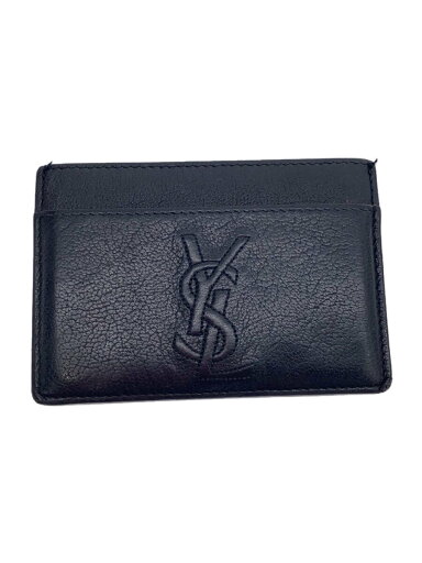 【中古】YVES SAINT LAURENT◆カードケース/レザー/BLK/メンズ/568986【服飾雑貨他】 【中古】YVES SAINT LAURENT◆カードケース/レザー/BLK/メンズ/568986【服飾雑貨他】