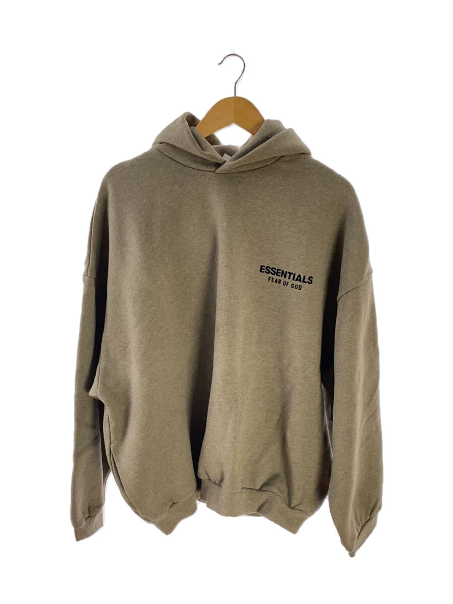 【中古】ESSENTIALS◆パーカー/S/コットン/GRY【メンズウェア】
