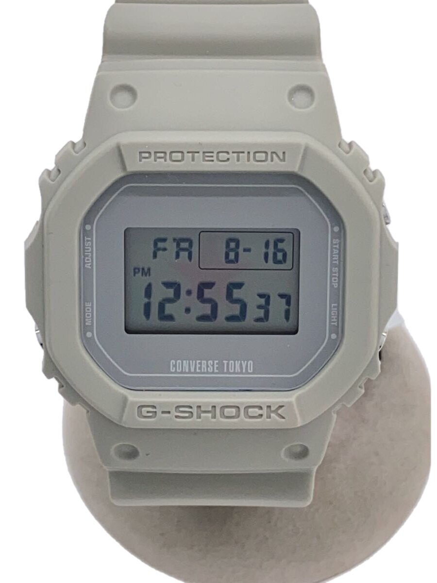 NIXON - 【中古】CASIO◆クォーツ腕時計/デジタル/ラバー/GRY/GRY/DW-5600VT【服飾雑貨他】