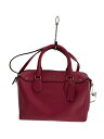 【中古】COACH◆ボストンバッグ/--/PNK/型崩れ跡有【バッグ】