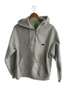 【中古】HUF◆パーカー/S/コットン/GRY【メンズウェア】