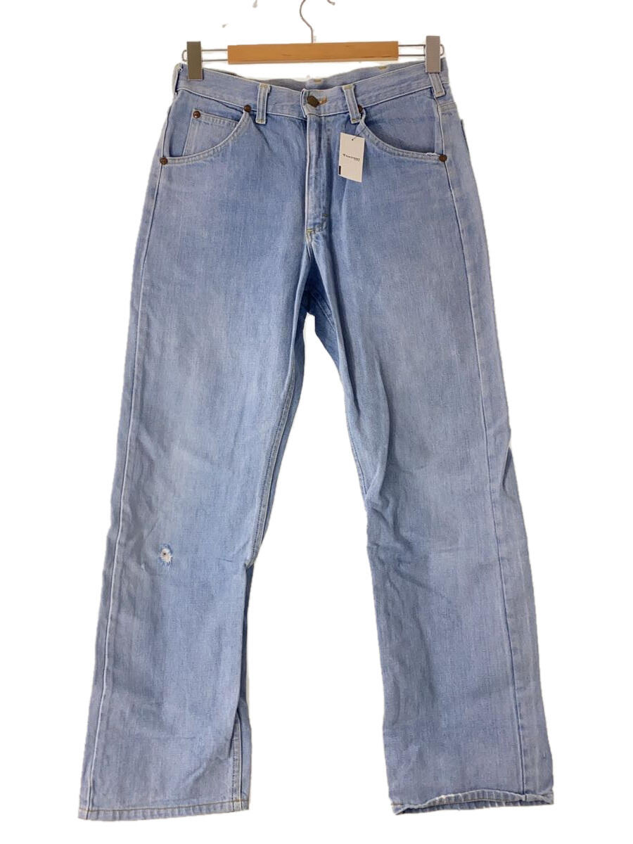 【中古】Lee◆Lot200_70-80s_42TALON_ストレートパンツ/--/コットン/IDG/無地【メンズウェア】