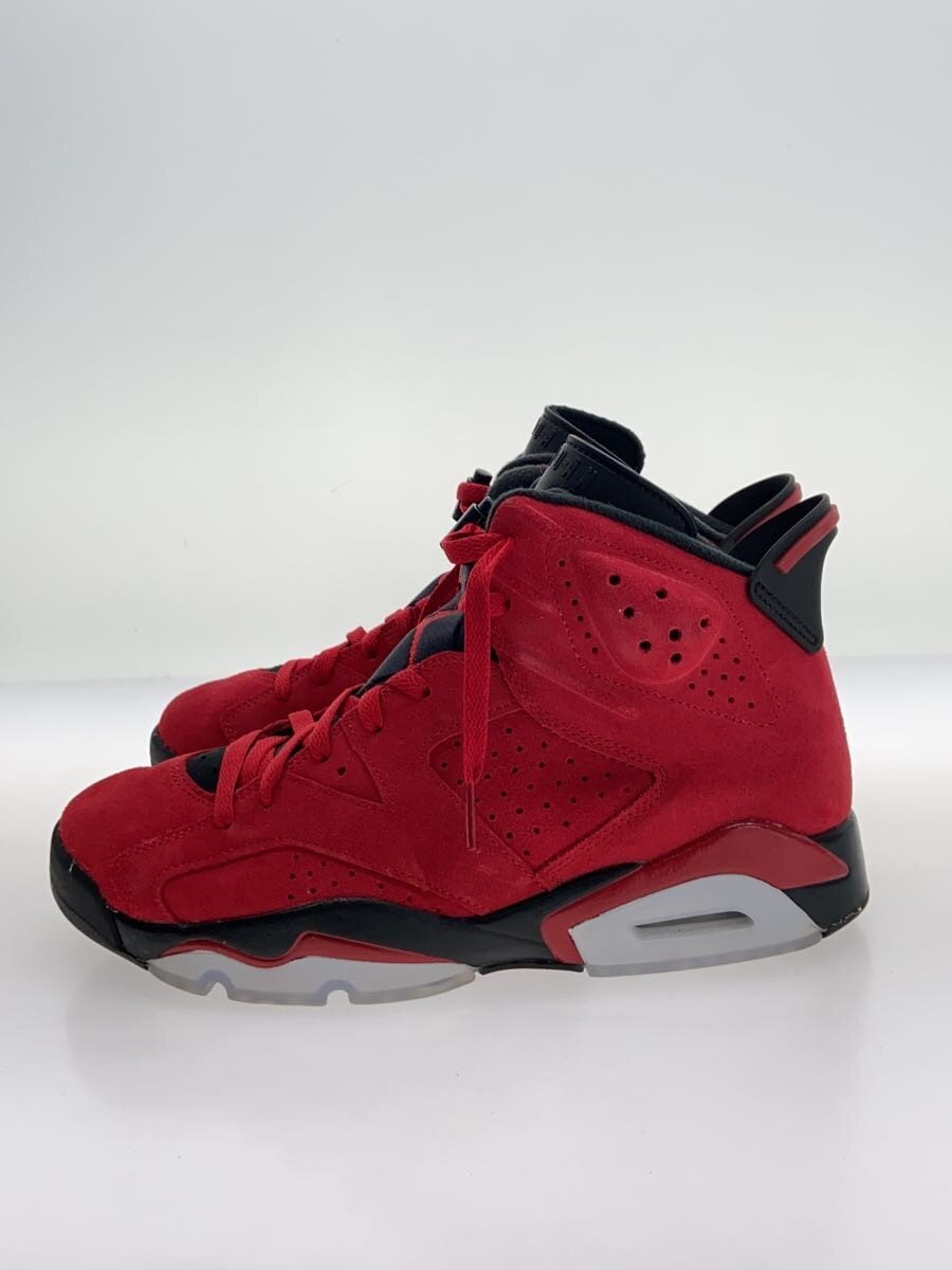 NIKE◆AIR JORDAN 6 RETRO/ハイカットスニーカー/27.5cm/RED/CT8529-600//