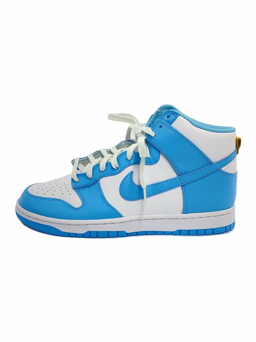【中古】NIKE◆ナイキ/DUNK HI RETRO_ダンク ハイ レトロ/29cm/BLU/ブルー【シューズ】