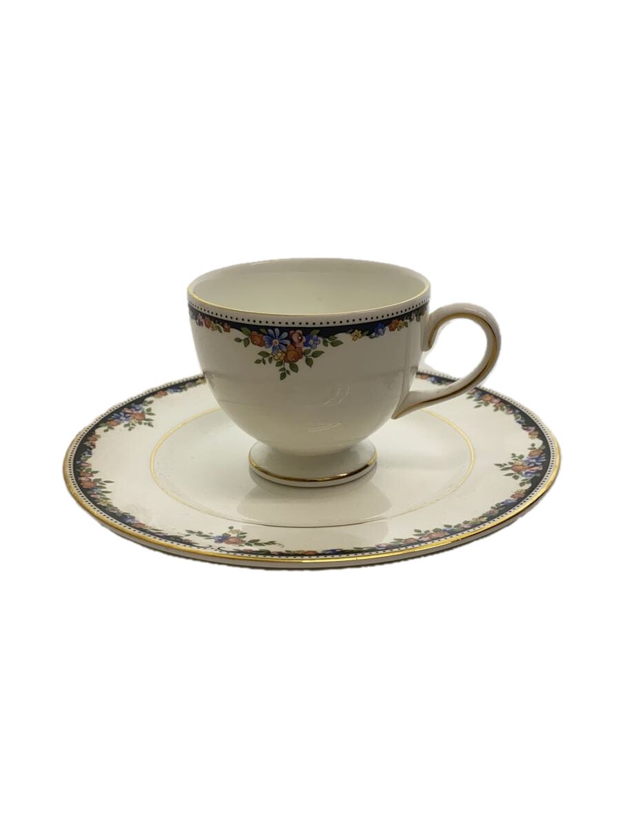 【中古】WEDGWOOD◆カップ&ソーサー/1客セット/WHT/OSBORNE/USED【キッチン用品】