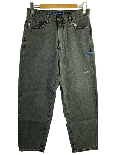 【中古】NAUTICA◆ワイドデニムパンツ/M/デニム/BLK/無地/221-1428/22SS【メンズウェア】 【中古】NAUTICA◆ワイドデニムパンツ/M/デニム/BLK/無地/221-1428/22SS【メンズウェア】