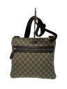 【中古】GUCCI◆ショルダーバッグ_GGプラス/キャンバス/BRW【バッグ】