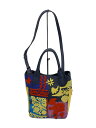【中古】Desigual◆ハンドバッグ/PVC/マルチカラー/総柄/19WAXPB4【バッグ】(4)
