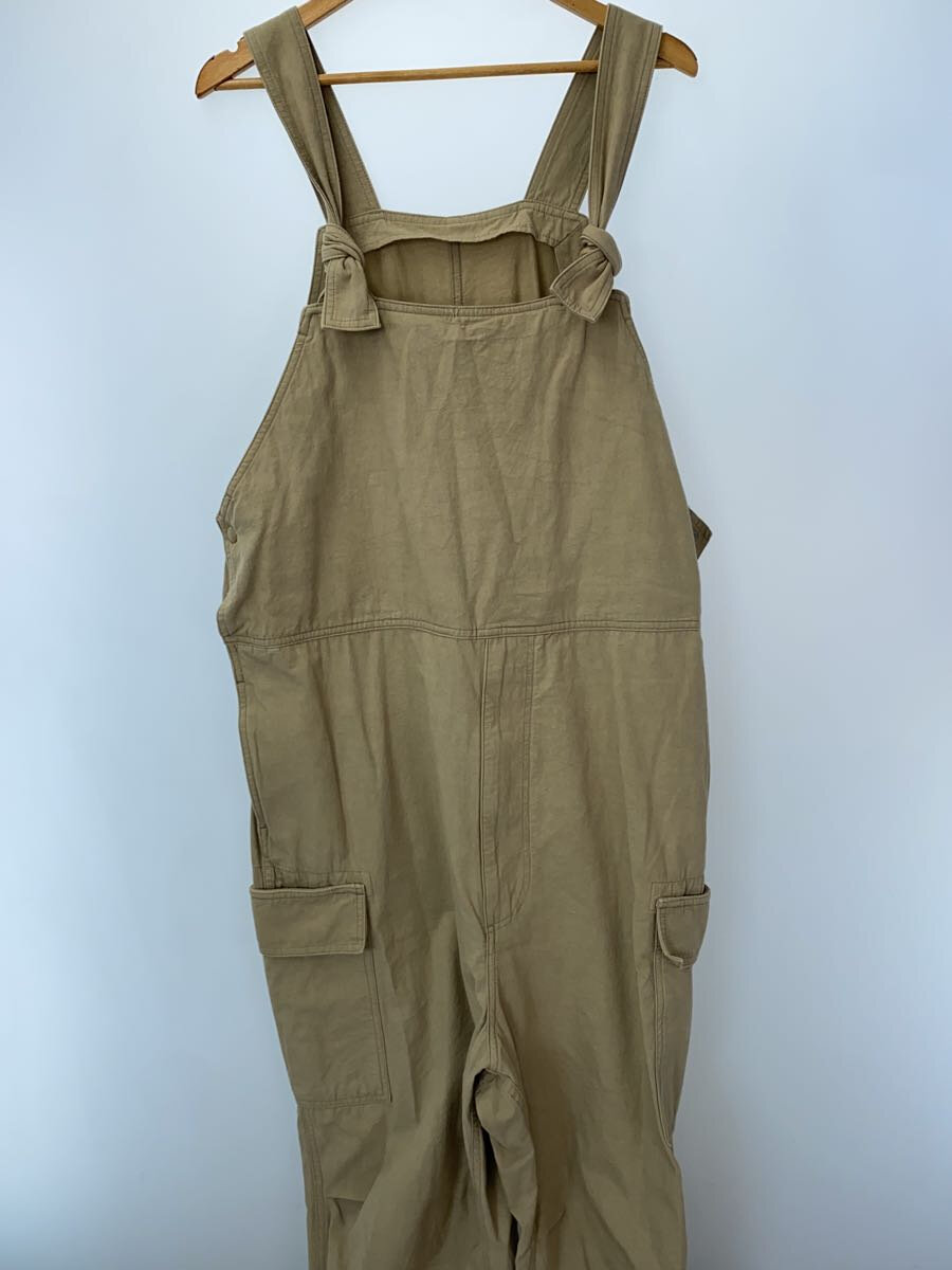 【中古】PILGRIM◆オーバーオール/L/コットン/BEG/36-17-0017-791【メンズウェア】