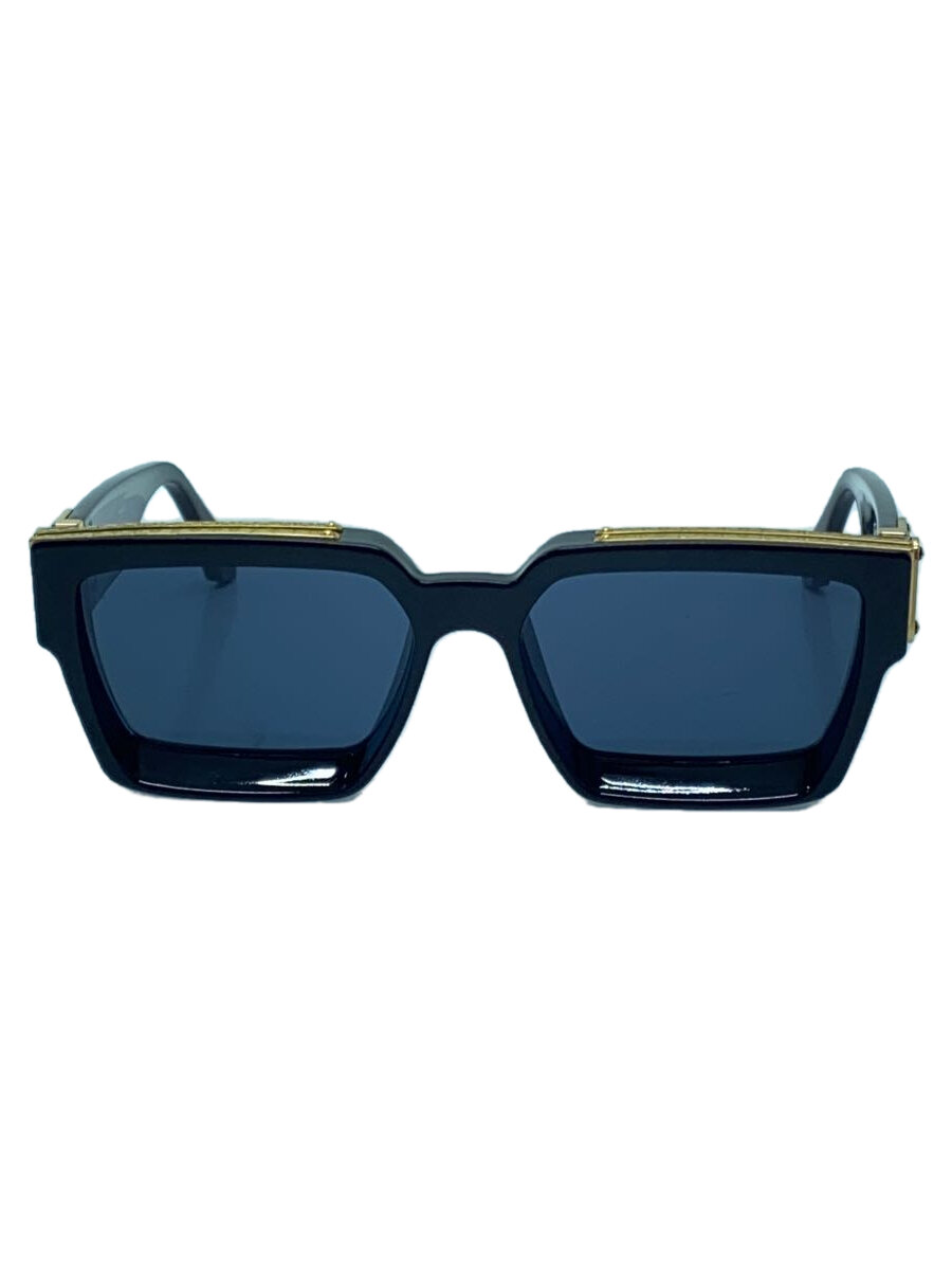 【中古】LOUIS VUITTON◆サングラス/--/プラスチック/BLK/BLK/メンズ/Z1165E/1.1ミリオネア【服飾雑貨他】