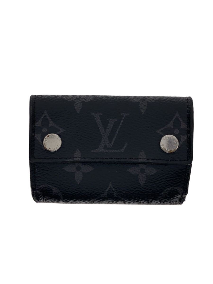 Rakuten - 【中古】LOUIS VUITTON◆ディスカバリー・コンパクトウォレット_モノグラム・エクリプス/PVC/BLK/メンズ/M67630【服飾雑貨他】
