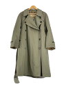 【中古】BURBERRY◆トレンチコート/--/コットン/KHK/無地/4067337【レディースウェア】(4)