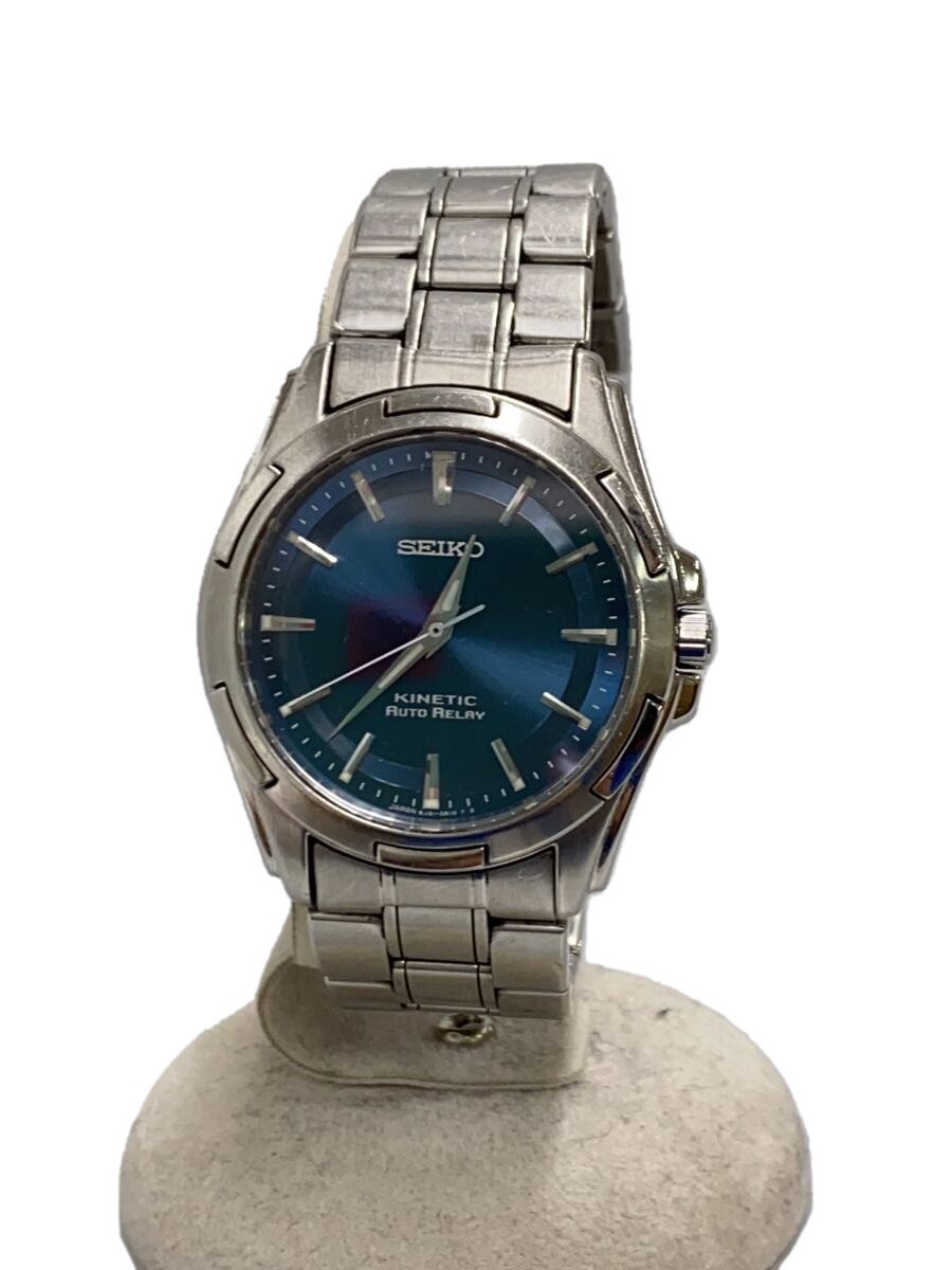 【中古】SEIKO◆自動巻腕時計/アナログ/ステンレス/5J21-0A10//【服飾雑貨他】