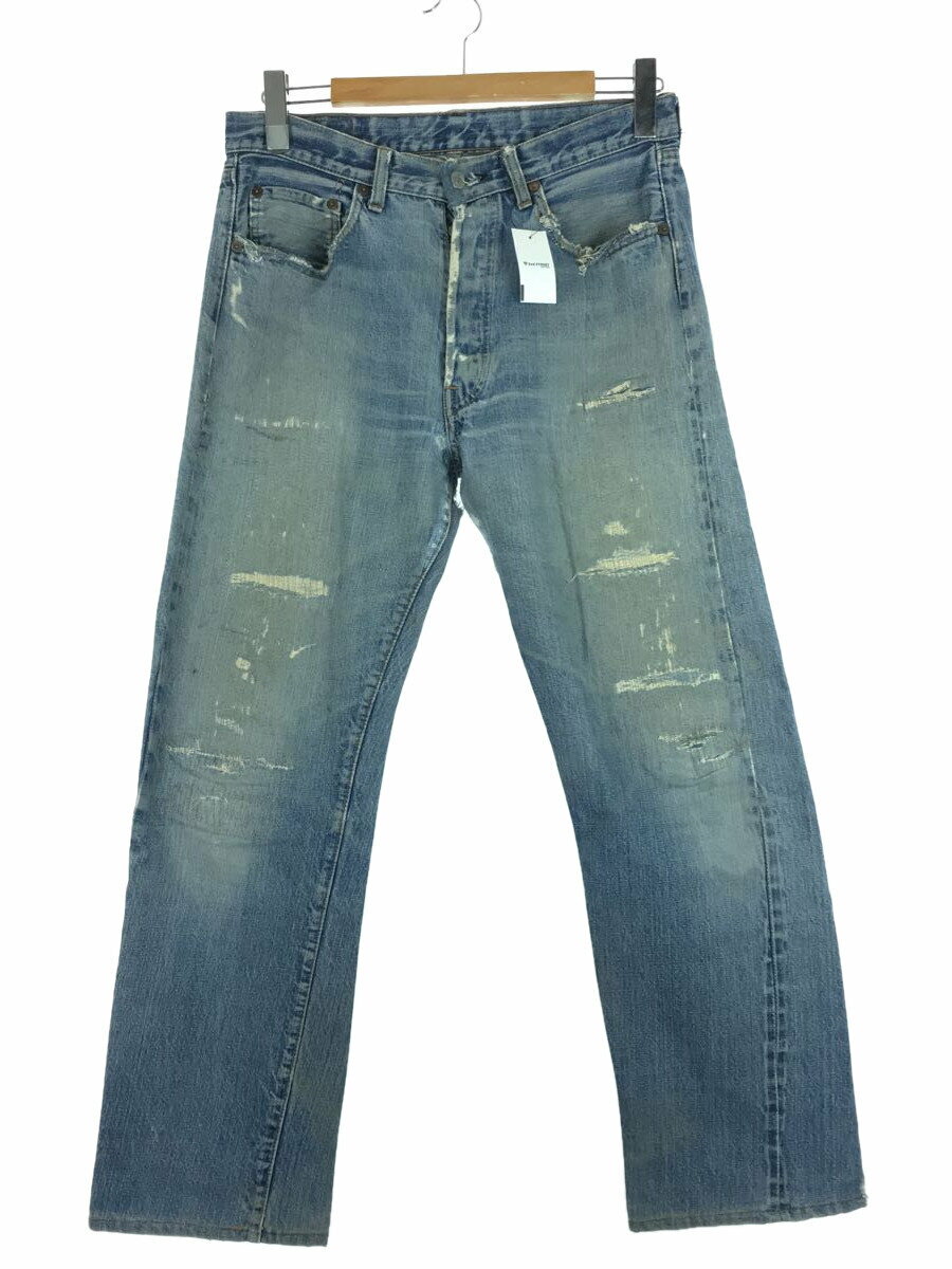 【中古】Levi’s◆70s/66前期/裏6/実寸W33/お尻破れ考慮/501【メンズウェア】