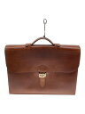 【中古】HERMES◆ブリーフケース/レザー/BRW/サックアデペッシュ40//【バッグ】