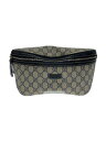 【中古】GUCCI◆ウエストバッグ_GGスプリーム/PVC/BRW【バッグ】