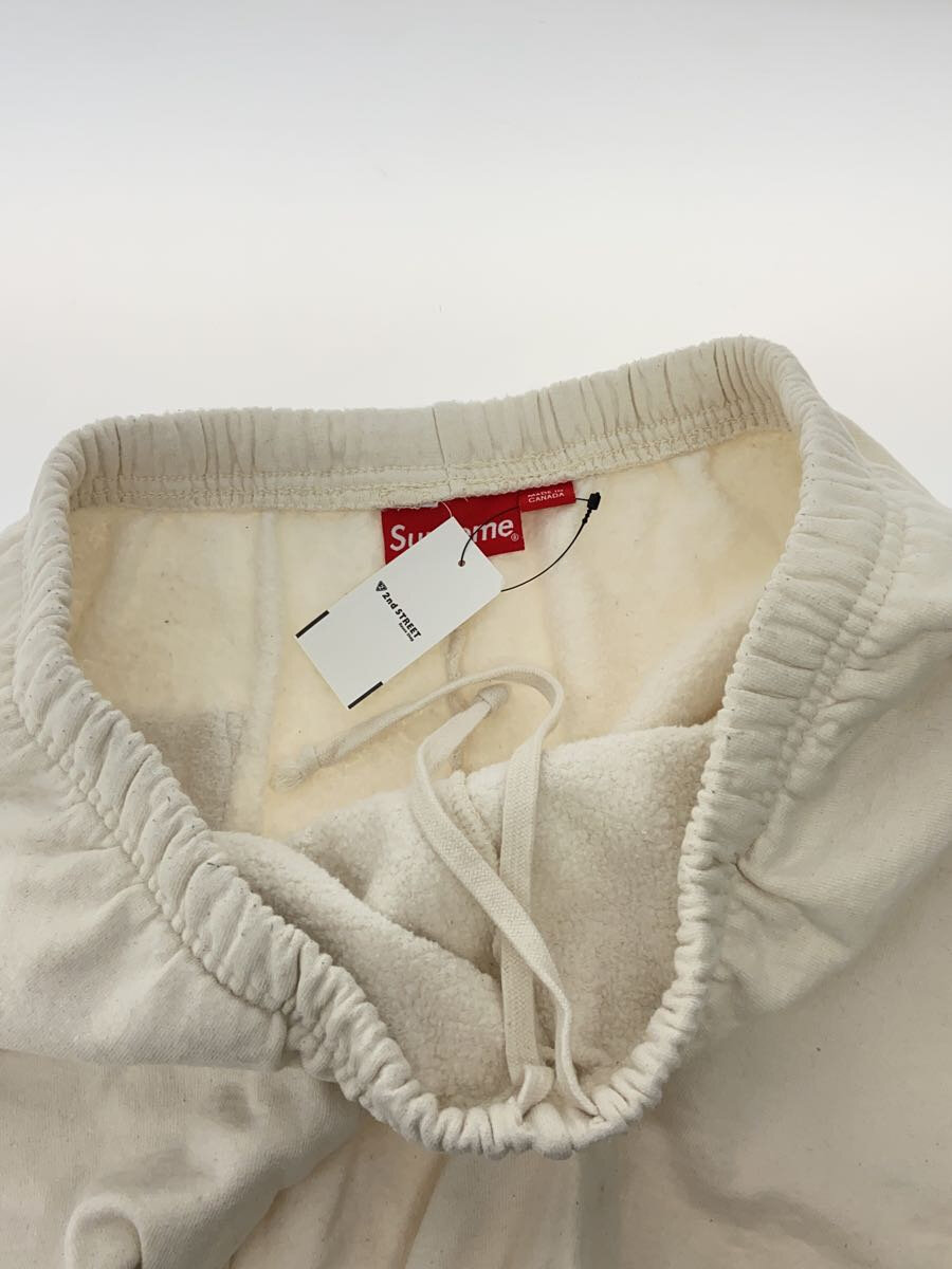【中古】Supreme◆Small Box Logo Sweatshort/ショートパンツ/M/コットン/WHT/内タグ取れかけ【メンズウェア】