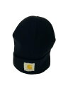 【中古】Carhartt◆ニットキャップ/FREE/ゴアテックス/BLK/メンズ【服飾雑貨他】