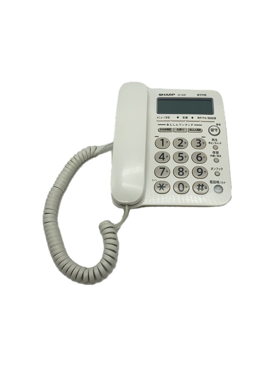 【中古】SHARP◆電話機 JD-G32CL//【家電・ビジュアル・オーディオ】